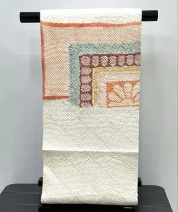 7839 나고야 오비 (순수 실크) 총시보리