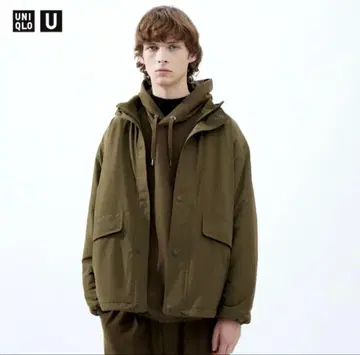 [ 새상품급 ] UNIQLO U 올리브색 자켓 플리스