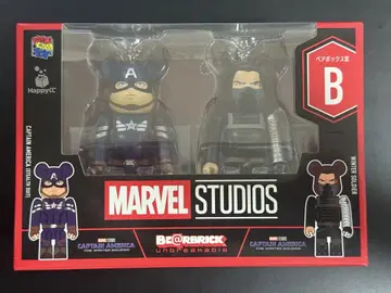마블 BE@RBRICK 캡틴 아메리카 & 윈터 솔저