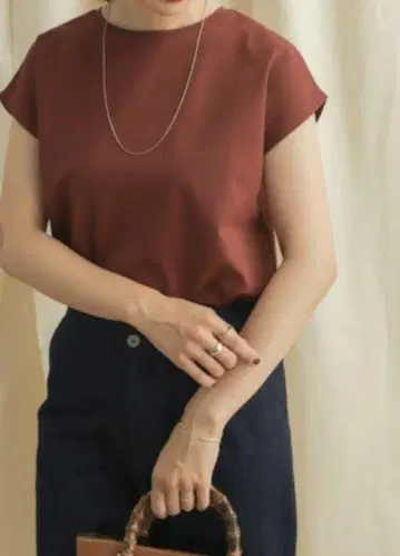[ 미사용 새상품 택 포함 ] DOORS 쿨 터치 프렌치 슬리브 티셔츠