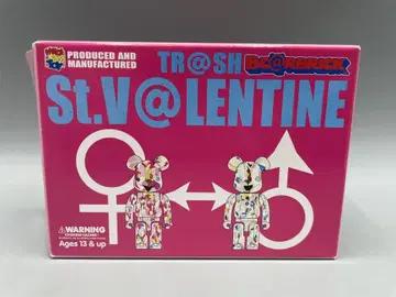 내부 가방 미개봉 BE@RBRICK 발렌타인 베어브릭 TR@SH