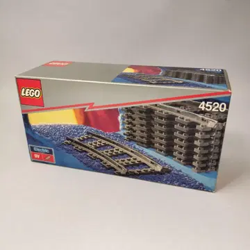 미개봉 레고 LEGO 4520 9V 기차 커브 레일