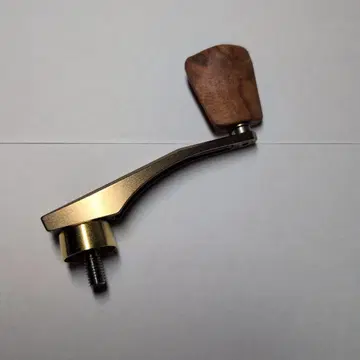 IOS 가디건 핸들과 꽃나무 손잡이