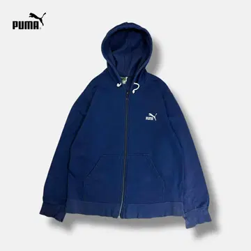 80s PUMA 집업 후드티 vintage