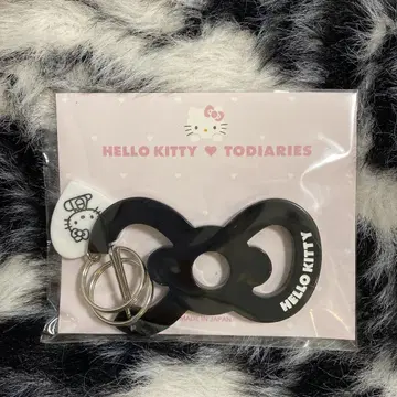 팬시 산리오 이세탄 키티 카라비너 키링 리본 TODIARIES