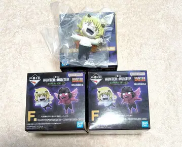 x 3개 제일복권 HUNTER x HUNTER 유피 샤우아푸흐 F상 모음