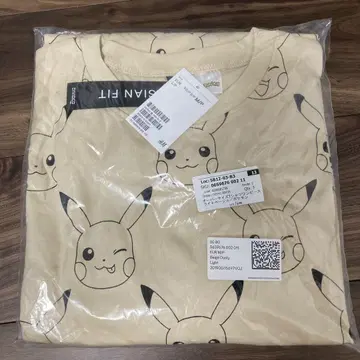 H&M 포켓몬 콜라보 피카츄 오버 사이즈 T셔츠 원피스