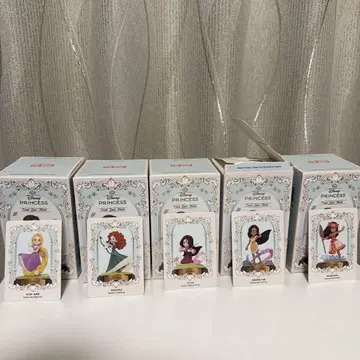 POP MART 디즈니 프린세스 5체 세트