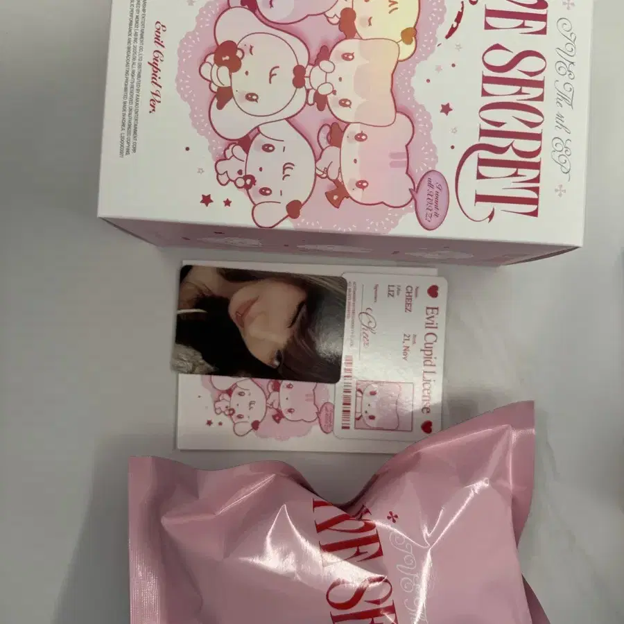 IVE SECRET EVIL CUPID Ver. MINIVE　リズ IVE - IVE SECRET (THE 4TH EP) EVIL CUPID VER. (LIMITED