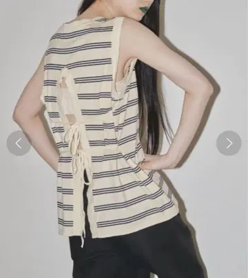 TODAYFUL 백 타이 탱크탑