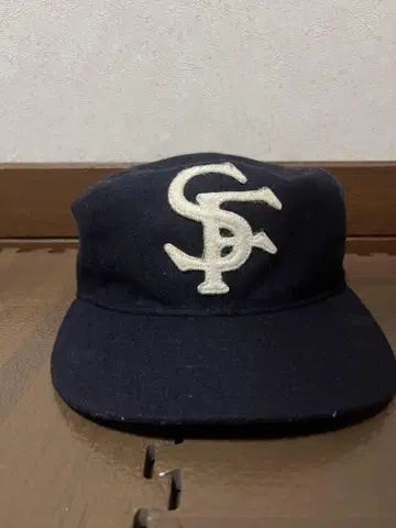 SC 자수 로고 네이비 캡 7 3/8