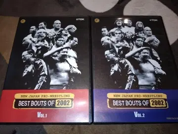 신일본 프로레슬링 BESTBOUTS OF 2002 2개 세트