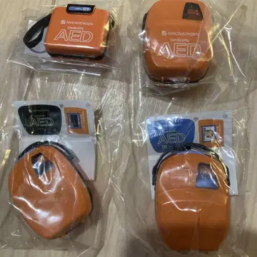 가샤폰 미니어처 AED 전 4종 컴프 세트