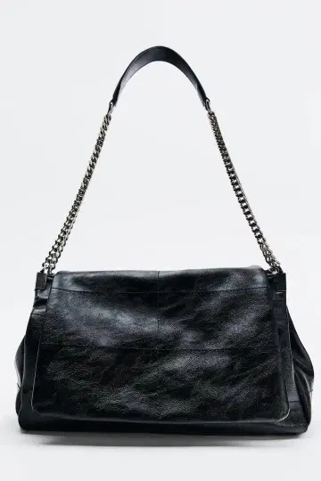 ZARA 락 플랩 숄더백