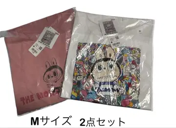 UNIQLO 팝마트 러브브 T셔츠 M 사이즈 2개 세트