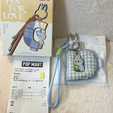 [ D ] LABUBU PIN FOR LOVE 알파벳 펜던트