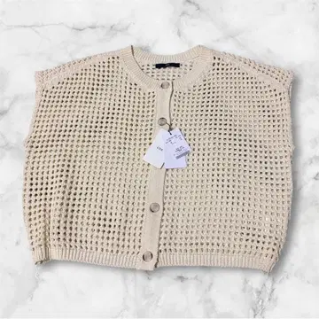 M453 새상품 20,000원 민소매 니트 가디건
