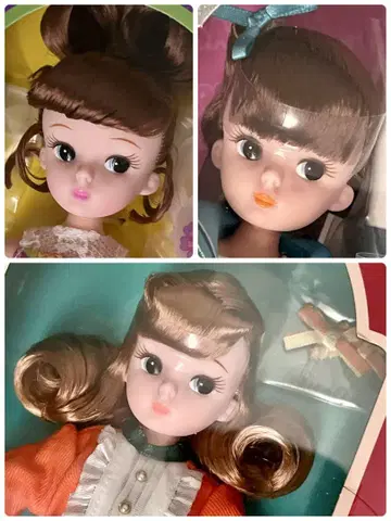 레트로 리카짱 3명 본체만