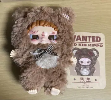 bad Kid kippo 곰 봉제 인형 popmart toptoy