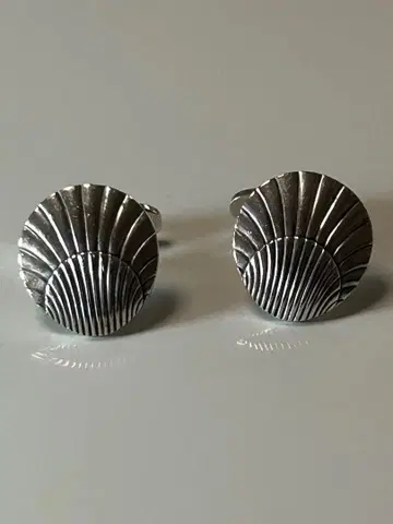 GEORG JENSEN 조지 젠슨 66 커프스 쉘 SV925