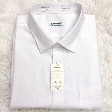 [ 미사용 새상품 ] 긴팔 와이셔츠 5L 빅 사이즈 화이트