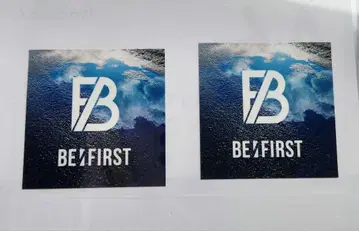 BE:FIRST 해시태그 캠페인 스티커 2장 세트