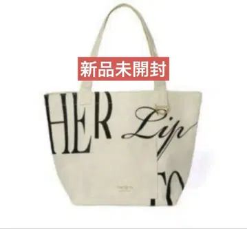 Her lip to HLT DAILY LOGO TOTE 나고야 모노톤