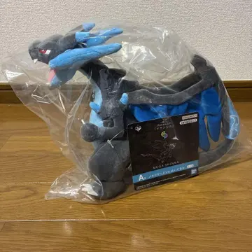 포켓몬 제일복권 A상 메가 리자몽X 봉제 인형