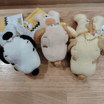 스누피 봉제 인형 키링