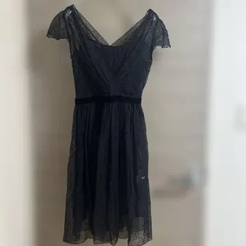 IENA 이에나 도트 무늬 시어 원피스 포멀