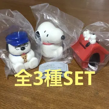 PEANUTS 미니 저금통 전 3종 SET
