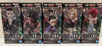 HUNTER x HUNTER 월드 컬렉션 피규어 5종 컴프