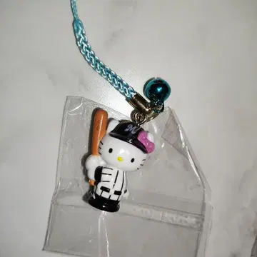 헬로키티 프리티 리그 지바 롯데 마린스 스트랩 치바