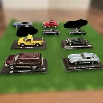 미니카 1/43 미국 자동차 외 각종 8대