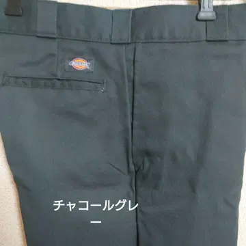 Dickies 874 워크 팬츠 차콜 그레이 w34 L28