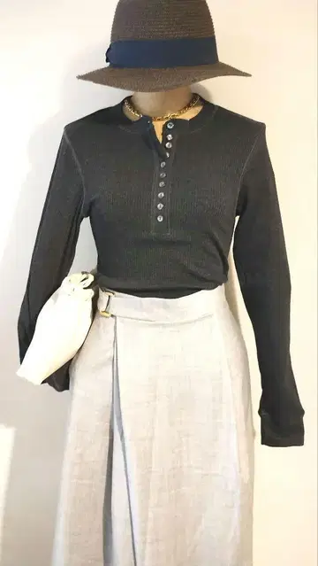 HENRY NECK RIB CUT AND SEWN FORME