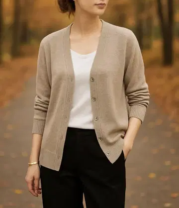Deuxieme Classe 두지엠 클라세 가디건 아이보리