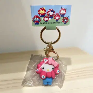 산리오 미야쿠미야쿠 변신 입체 마스코트 키링 키티 만박