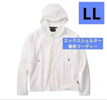 워크맨 엑스쉘터 더위 쉘 후디 화이트 LL