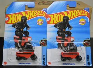 핫휠 HONDA MOTOCOMPO 혼다 모토콤포 2대 세트
