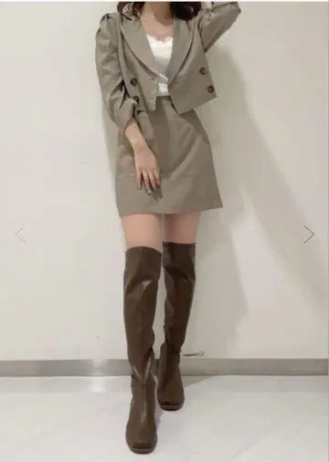 NICE CLAUP 체크 셋업