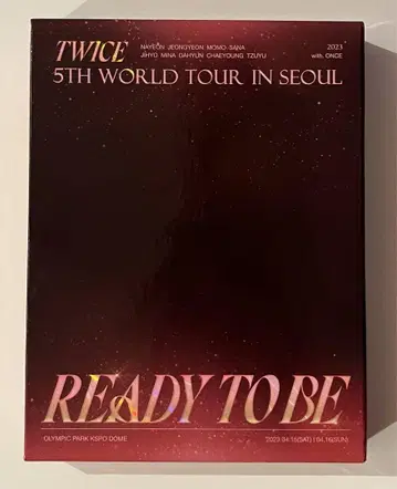 TWICE 5thWORLD TOUR READY TO BE IN SEOUL