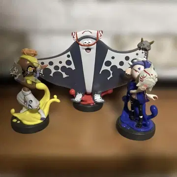 amiibo 스리미 연합 세트 [후우카/우츠호/만타로] (스프라툰 3)