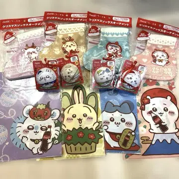 치이카와 (먼작귀) 코카콜라 콜라보 크리스마스 오너먼트 클리어 파일
