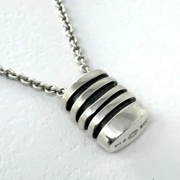 GEORG JENSEN 203 목걸이 롱 체인 실버 925S