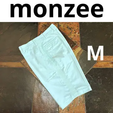 몽키 스트레치 하프 팬츠 M (민트 그린)