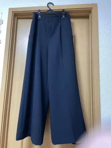 저널 스탠다드 하이웨스트 와이드 팬츠 네이비 38