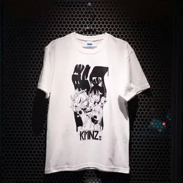 KMN T WHITE - DROPS L 사이즈 KMNZ 셔츠
