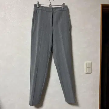 그레이 슬랙스 허리밴딩 루카 팬츠