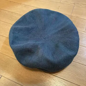 Ca4la 다크 블루 니트 베레모